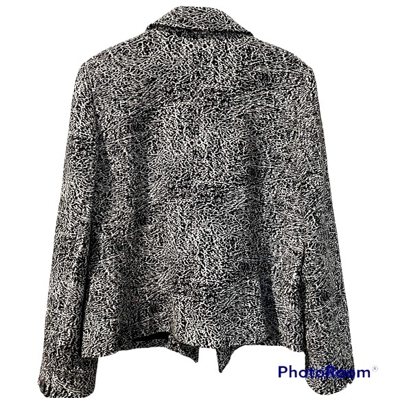 Women’s Wool Blend Jacket Five Button Front Two Waist Pockets Gently Worn - Picture 2 of 11